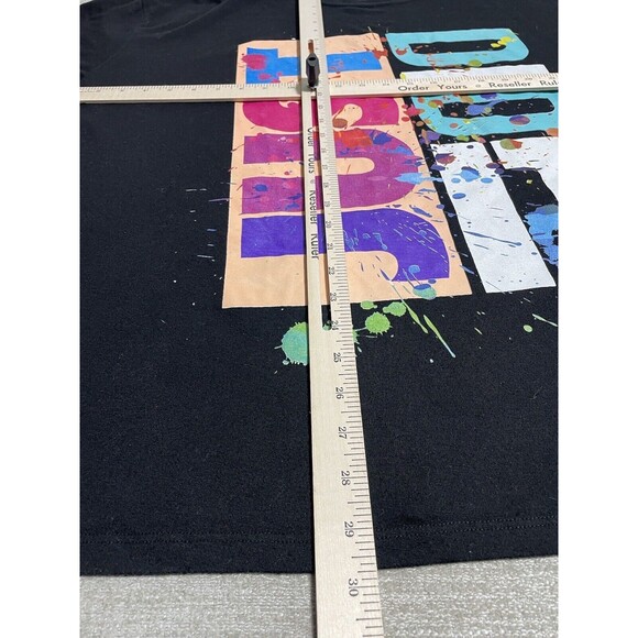 Just Did It Shirt Legend Graphic Colorful T-Shirt - Men's Size 4XL Black - Picture 4 of 7